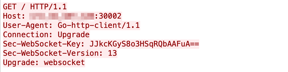 After obtaining the response from seed.nkn[.]org, the payload will issue an HTTP GET request to the IP address and TCP port provided in the addr field within the JSON. These HTTP requests will appear as shown, but keep in mind that these systems are not actor-controlled; rather, they are just the first peer in a chain of peers that will eventually return the actor’s content.