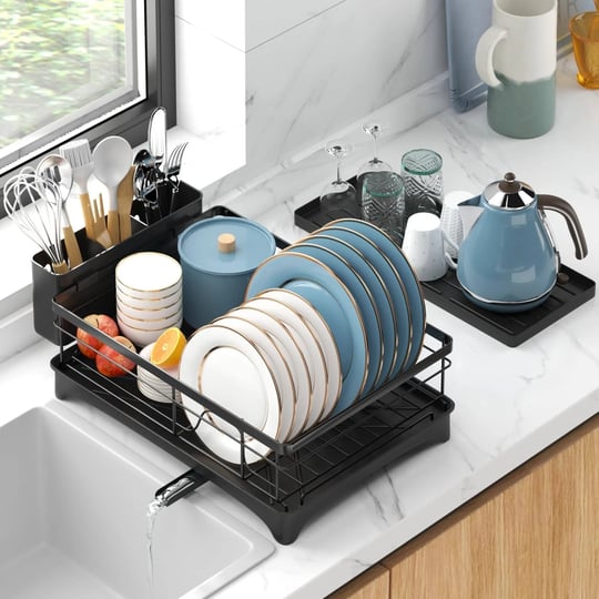 chloryard-dish-drying-rack-large-dish-racks-for-kitchen-counter-rustproof-dish-drainer-with-silicone-1