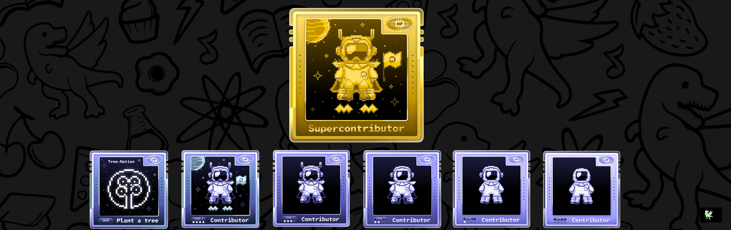 An image of @wellitsabhi's Holopin badges, which is a link to view their full Holopin profile