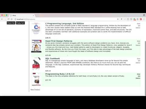 Online Store Demo - store owner