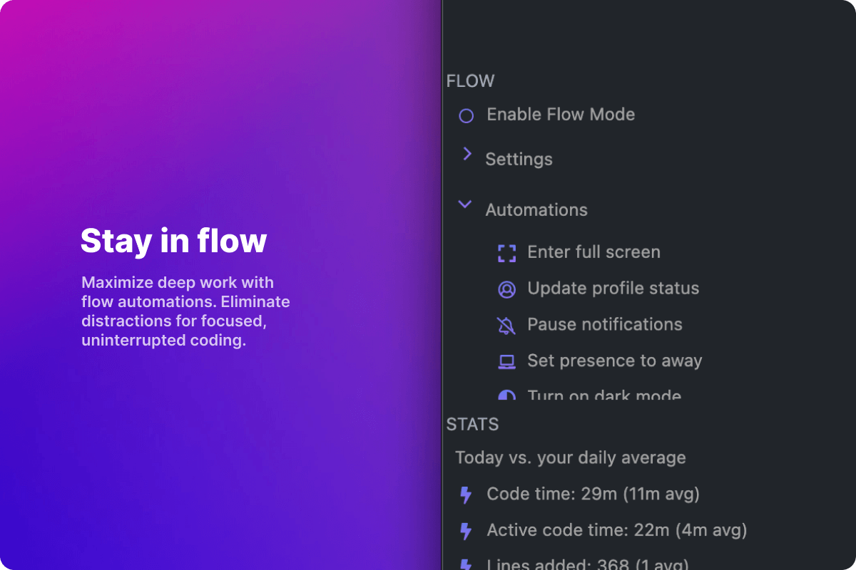 Code Time for Atom Flow Mode