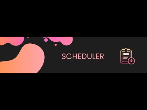 Scheduler app