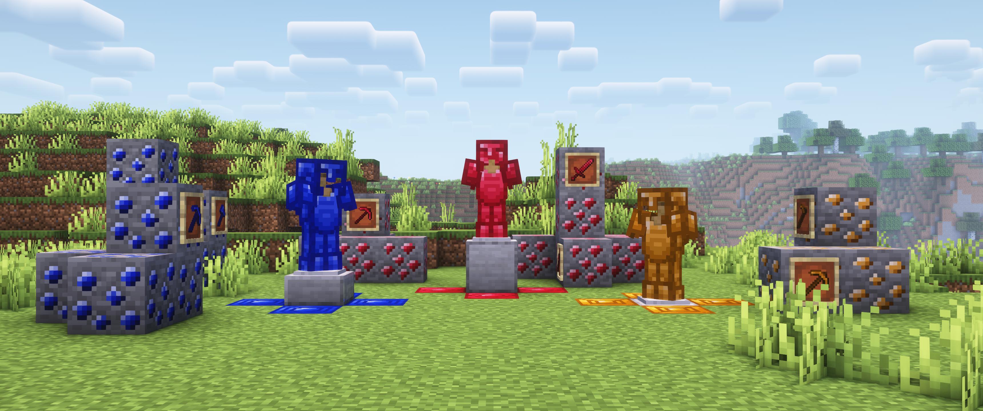 New Ores and Equipment