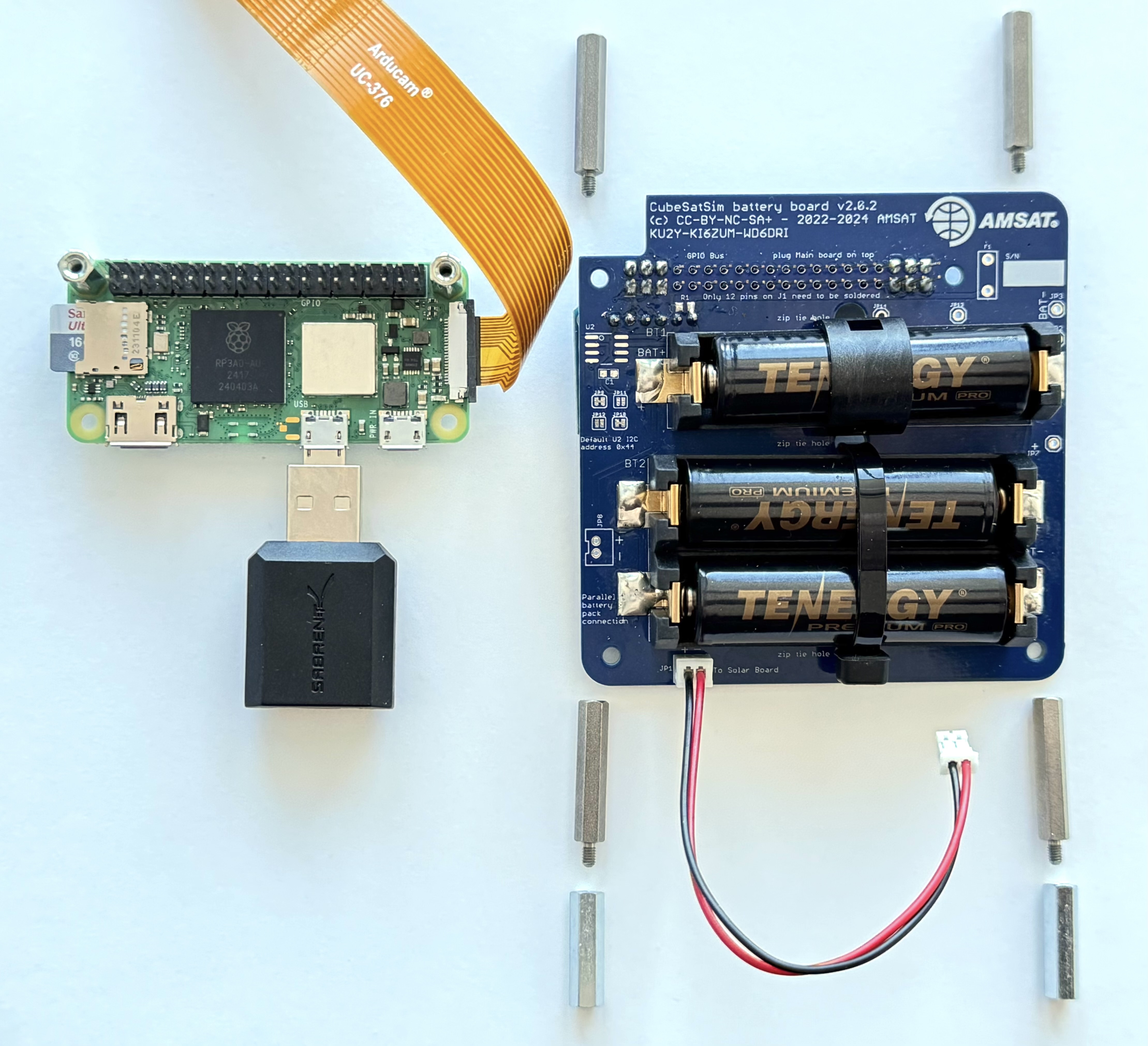 Pi Zero and Battery Board