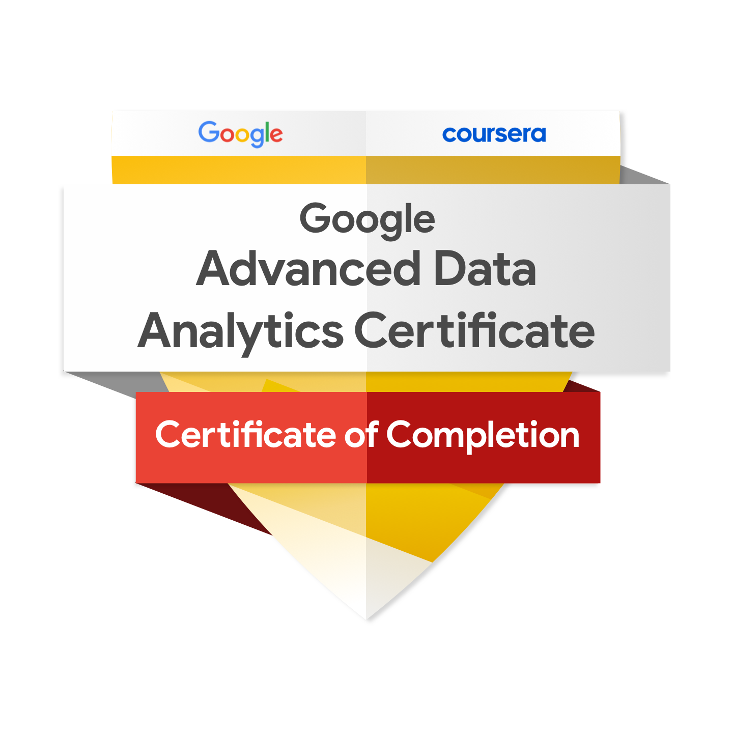 Google Advanced Data Analytics Certificate