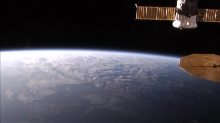 view from ISS