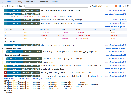 bcons messages shown in the devtools console
