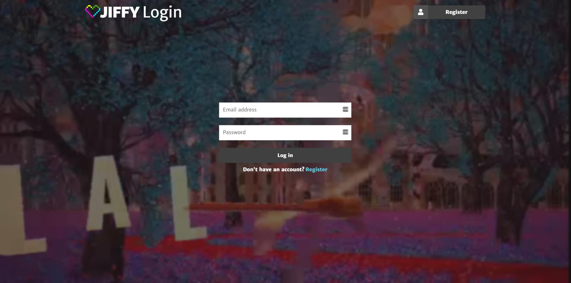 Jiffy login register