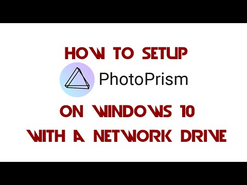 How to Install and Setup Photoprism on Windows with a Network Drive