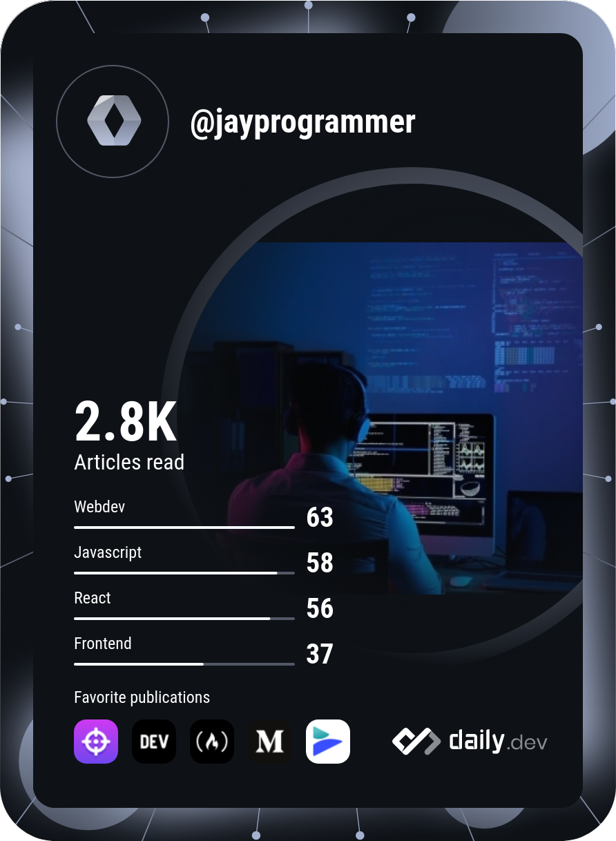 Jay's Dev Card