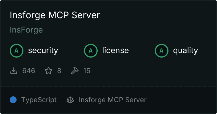 Insforge Server MCP server