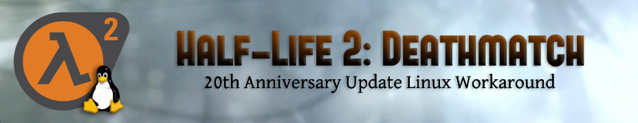 Half Life 2: Deathmatch 20th Anniversary Linux