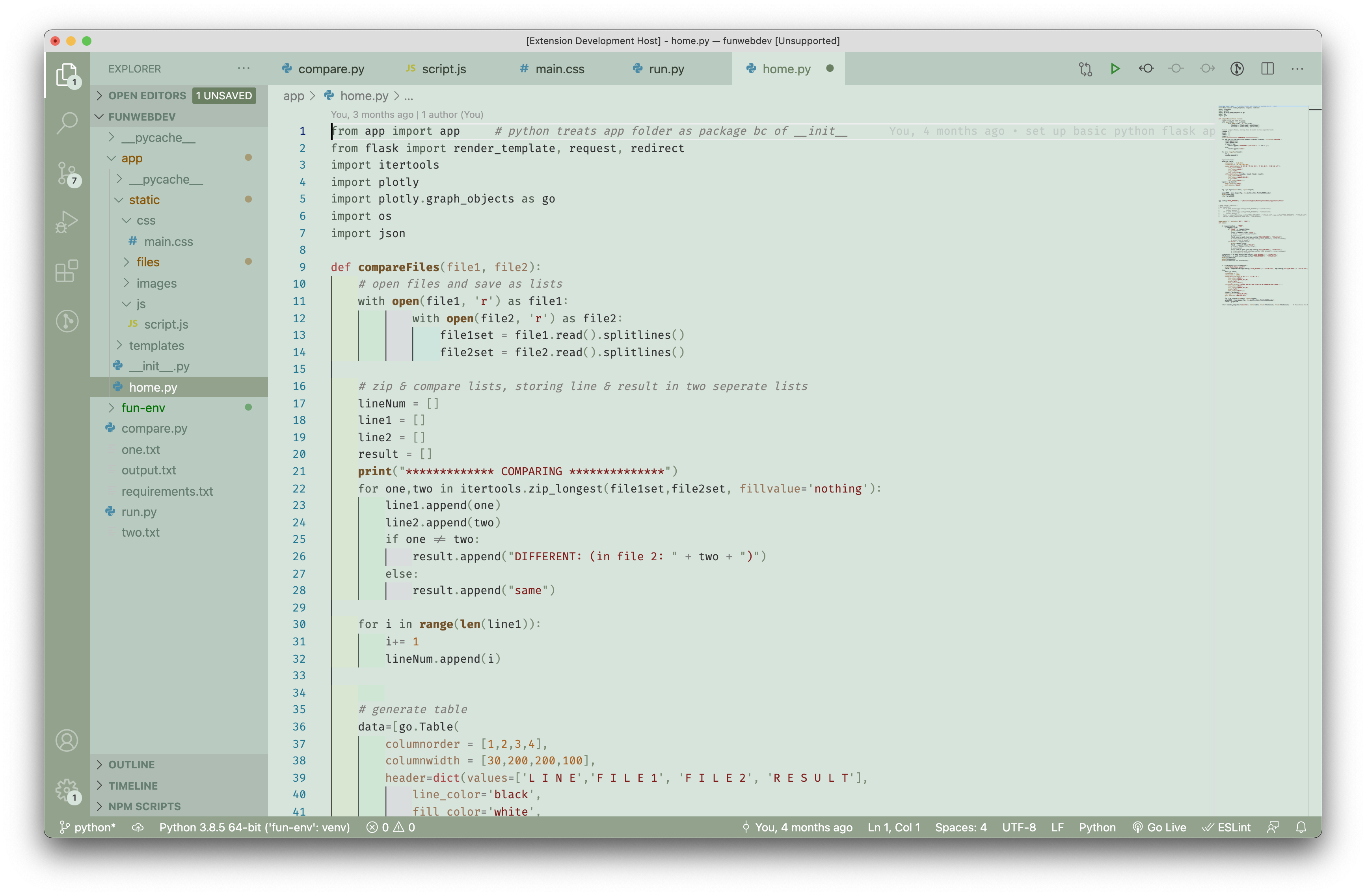 GitHub - rghosh96/Forest-VSCode-Color-Theme: forest color theme for VS ...