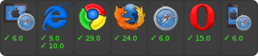 browser support