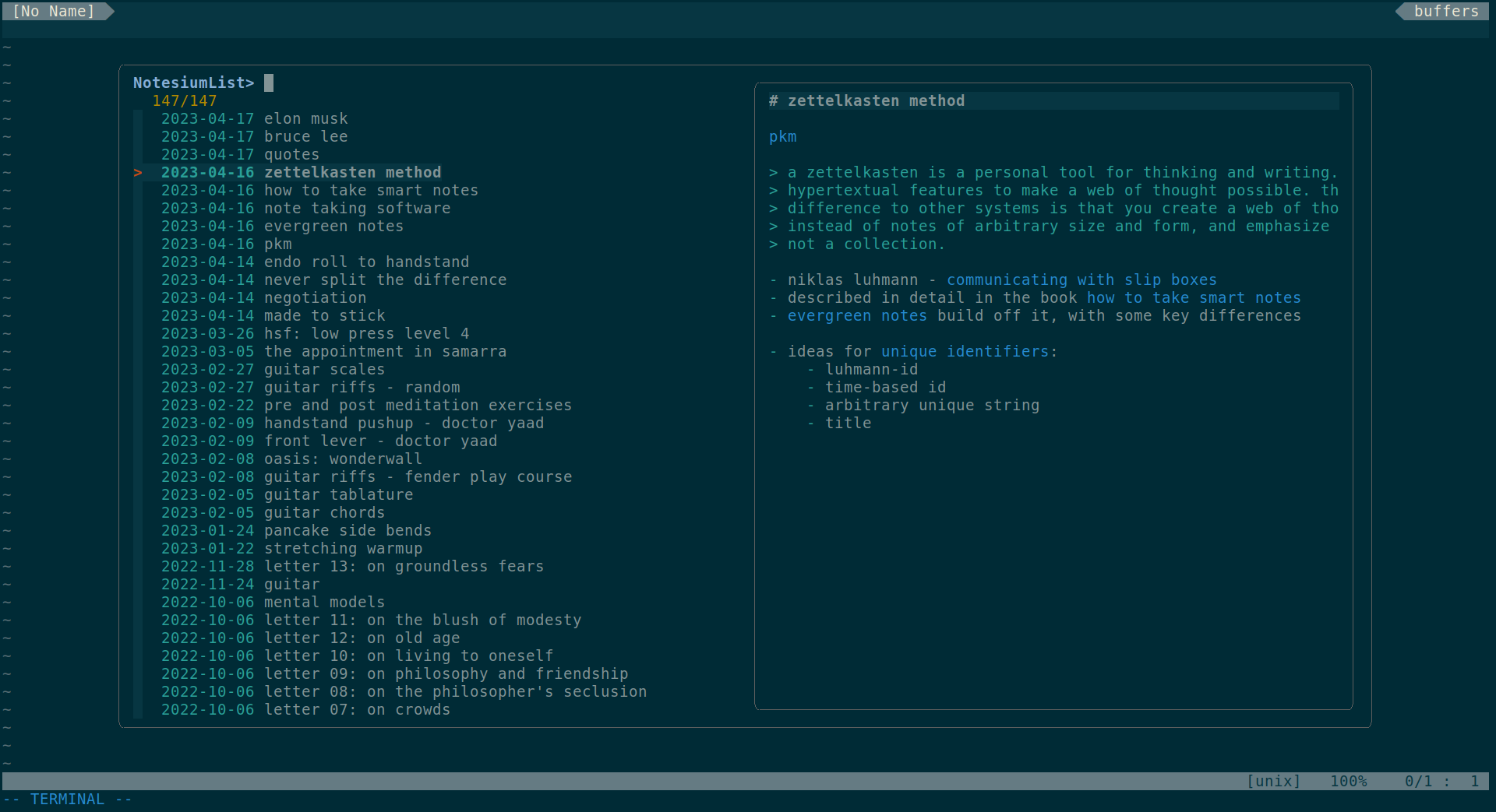 image: vim prefixed mtime