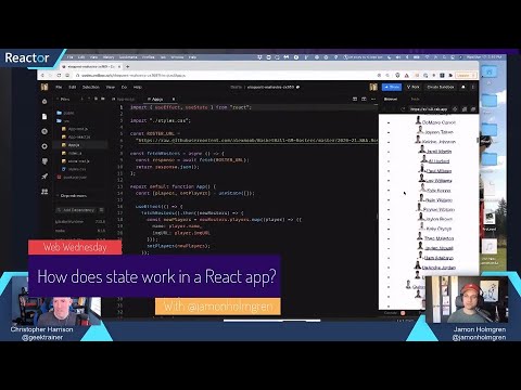 How do I work with state in React?