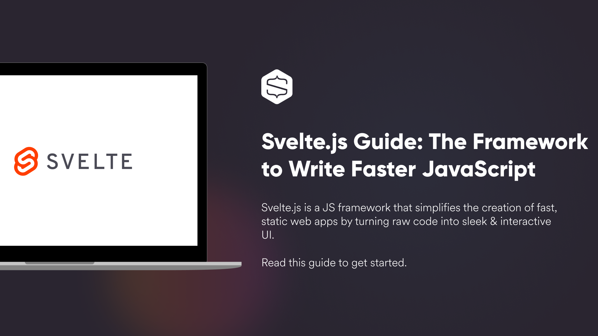 Svelte.js tutorial cover