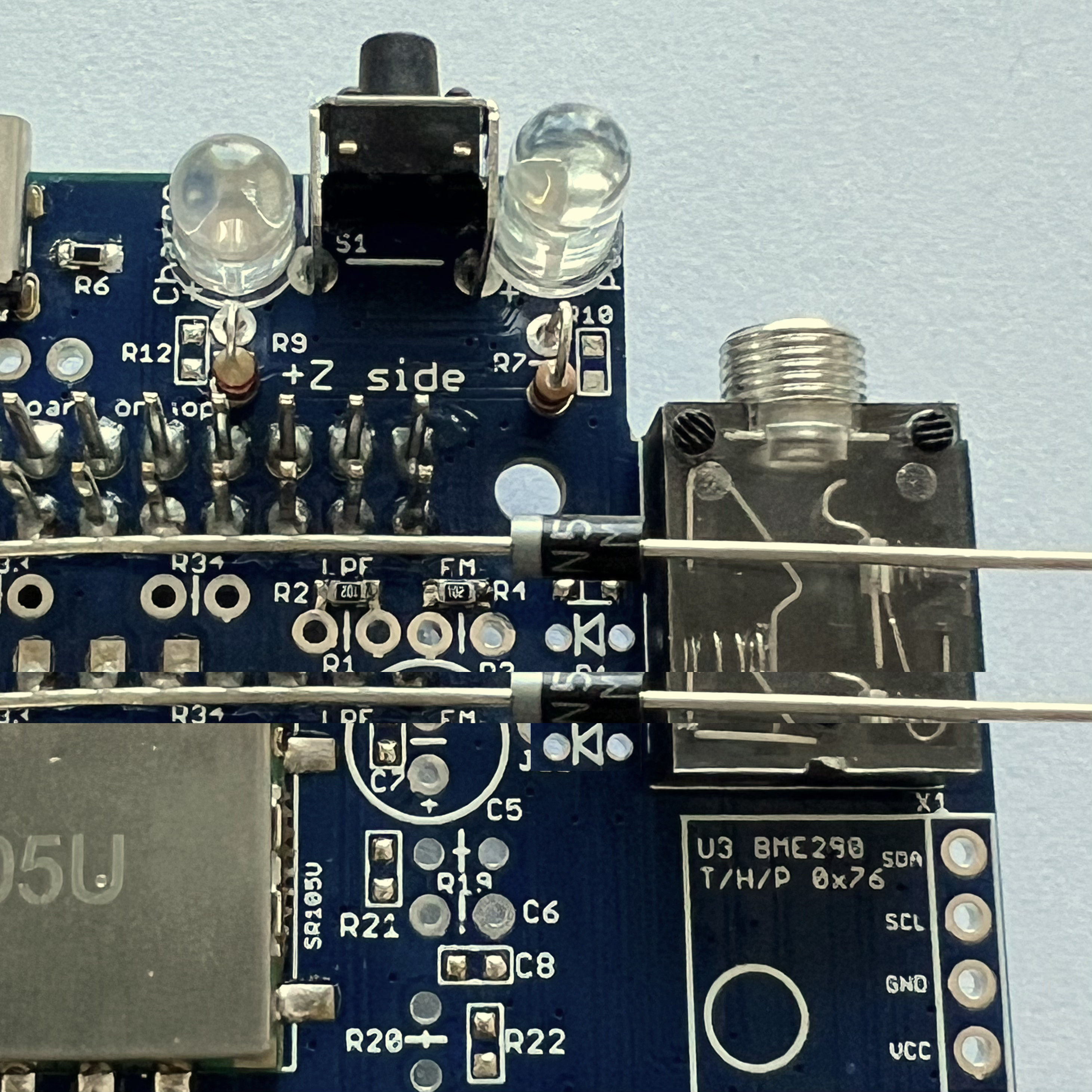 Diode polarity