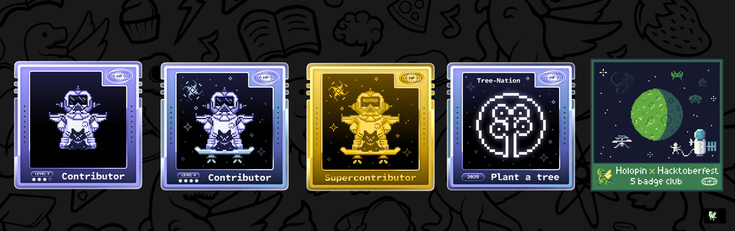 An image of @koustav122's Holopin badges, which is a link to view their full Holopin profile