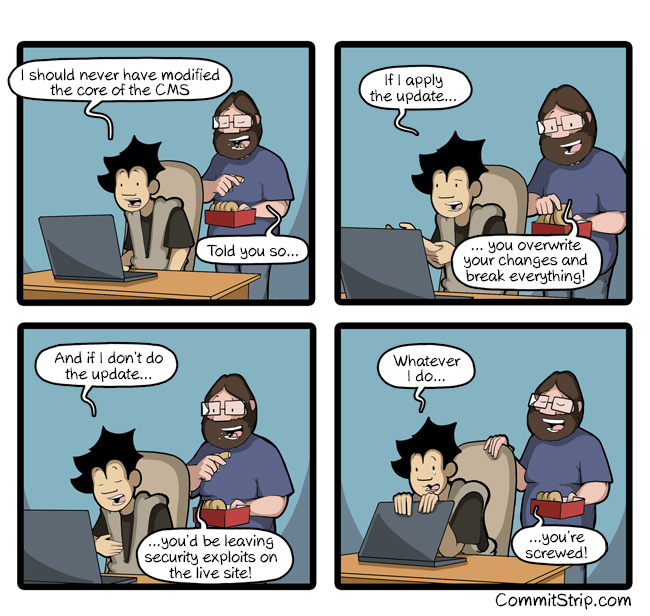 Coder Dilemma #9 – The Upgrade