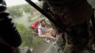 Navy Helo Crew Rescues Texans