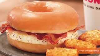 Dunkin' Donuts' Bacon Donut Breakfast Sandwich is Going National