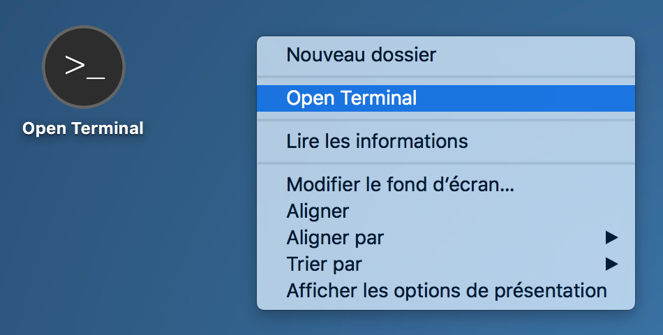 Finder Open Terminal
