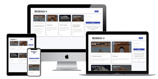 Memories Blog - A blog app