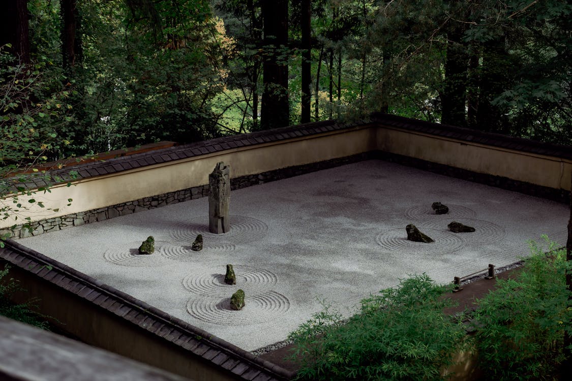 Image of a sand garden