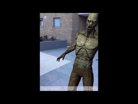 iOS11 Apple ARKit - Zombie Follower demo (ARKit is amazing)