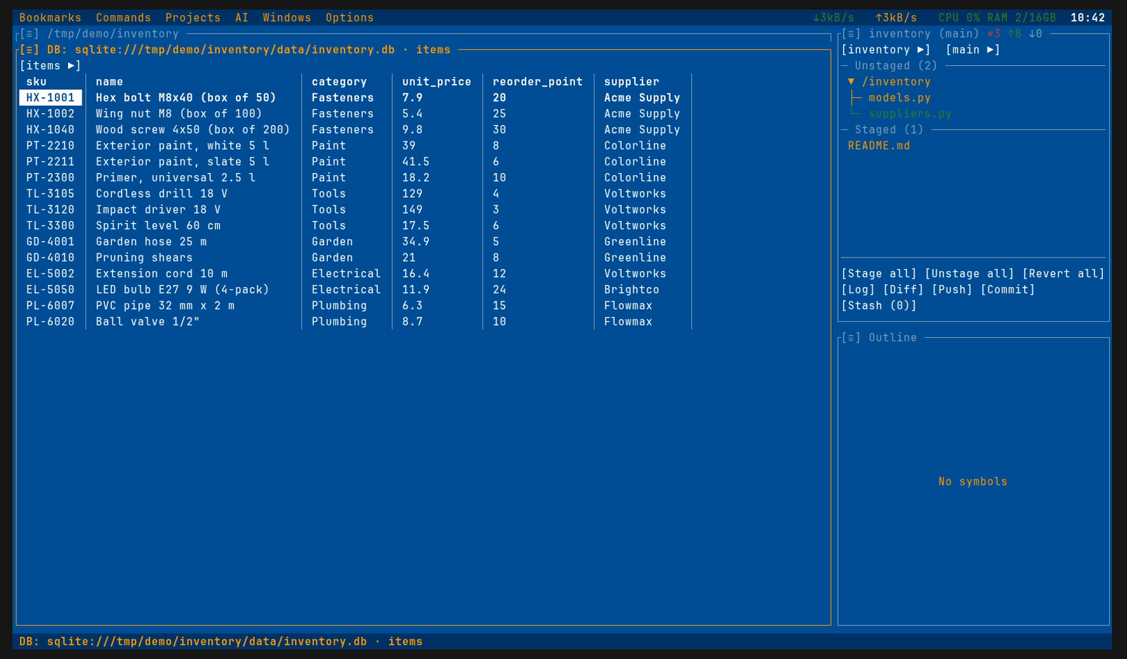 Database viewer