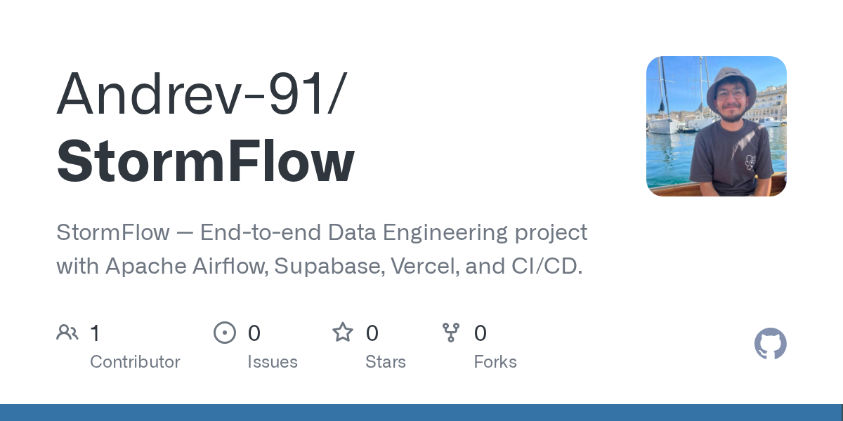 StormFlow repo card