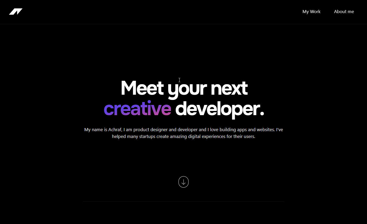 Portfolio Design preview