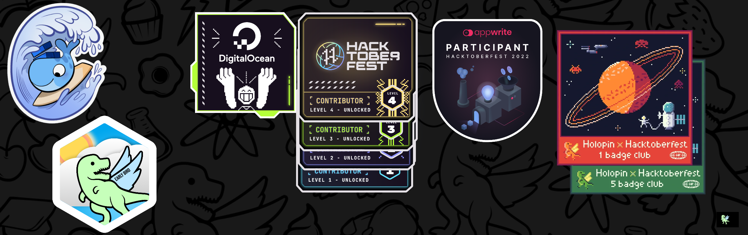 @schwesig's Holopin board