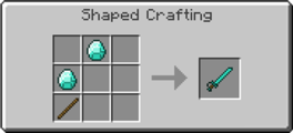 Diamond Sabre Crafting Recipe