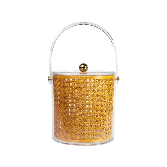 lilly-pulitzer-ice-bucket-with-tongs-caning-gold-1