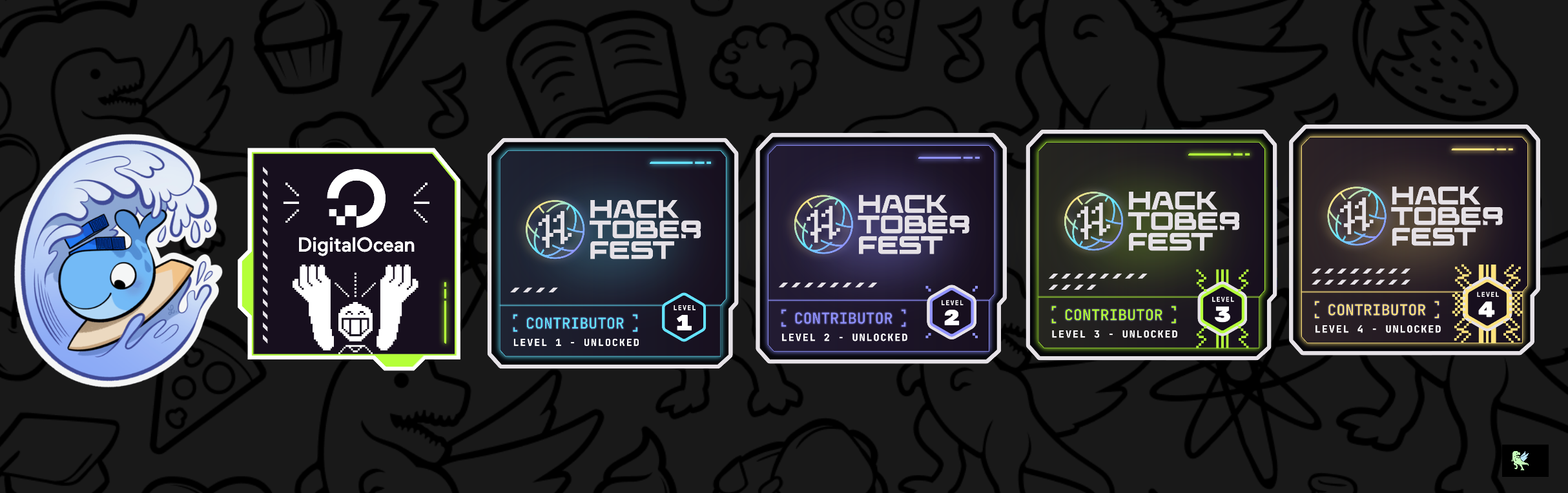 @satyam73's Holopin board