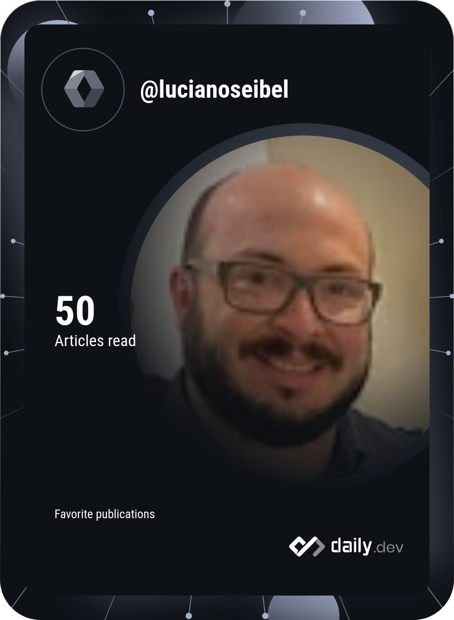 Luciano Seibel's Dev Card