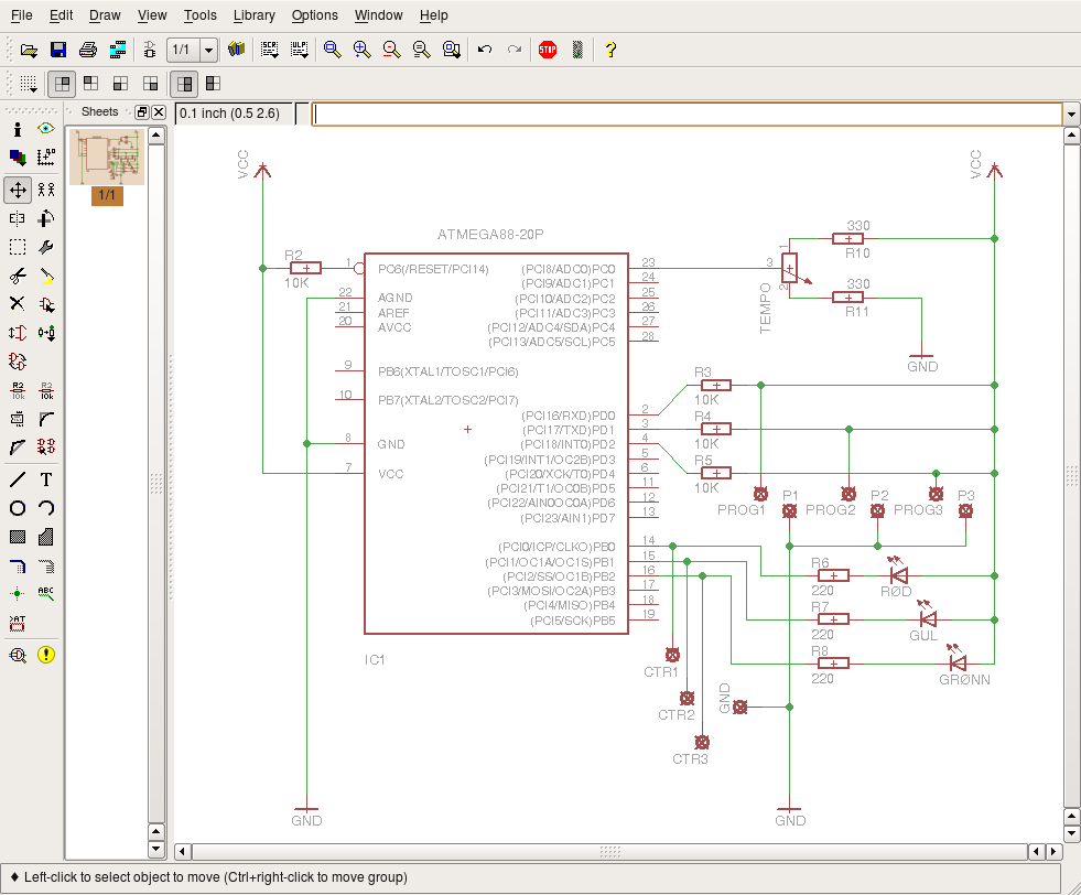 Controller schematic