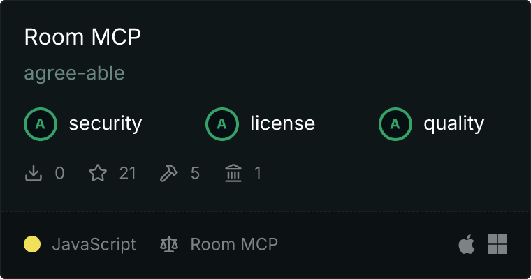 Room MCP server