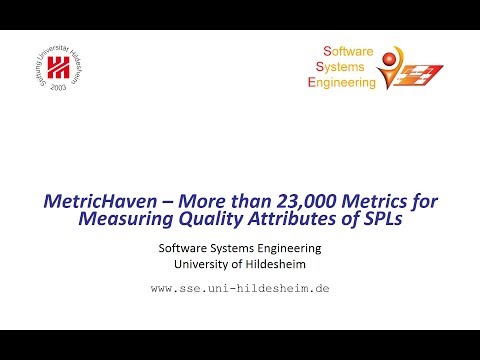 MetricHaven – More than 23,000 Metrics for Measuring Quality Attributes of SPLs