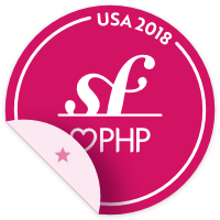 Symfony Loves PHP USA 2018 Attendee badge