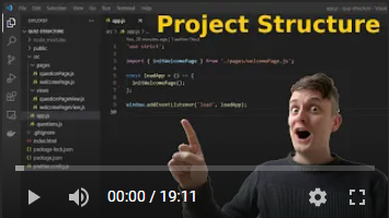 Project Structure YouTube Video
