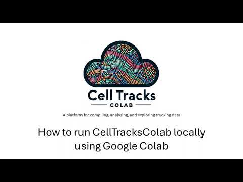 CellTracksColab in locally with Google Colab