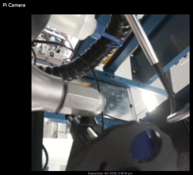 Adafruit IO Camera Feed Screenshot