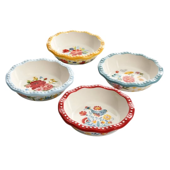 the-pioneer-woman-floral-medley-5-5-inch-mini-pie-pans-4-pack-yellow-1