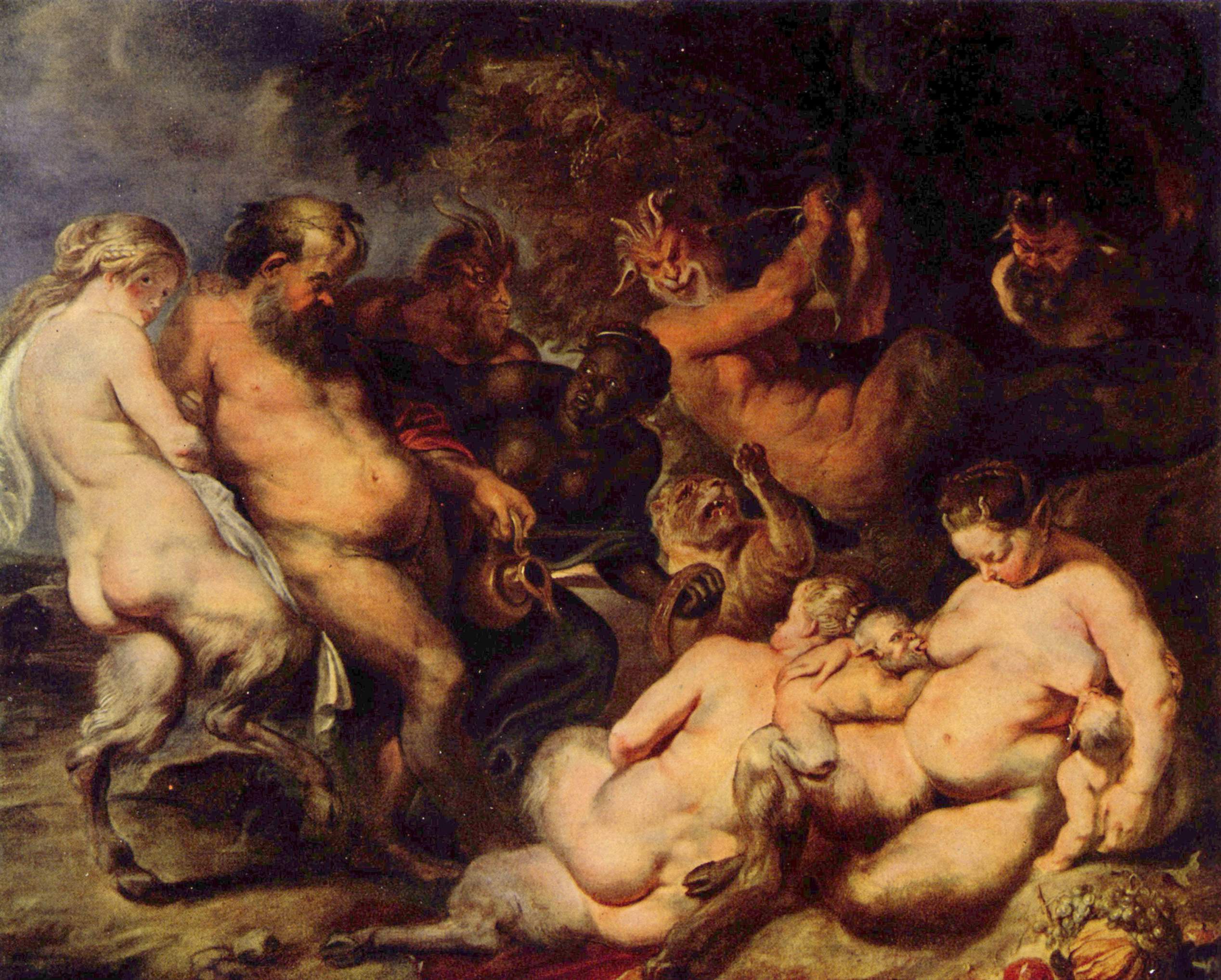 bacchanalia by rubens