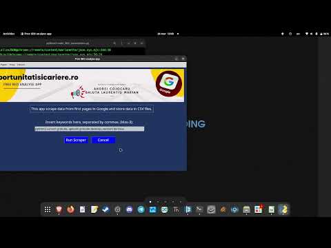 SEO app with Selenium Headless