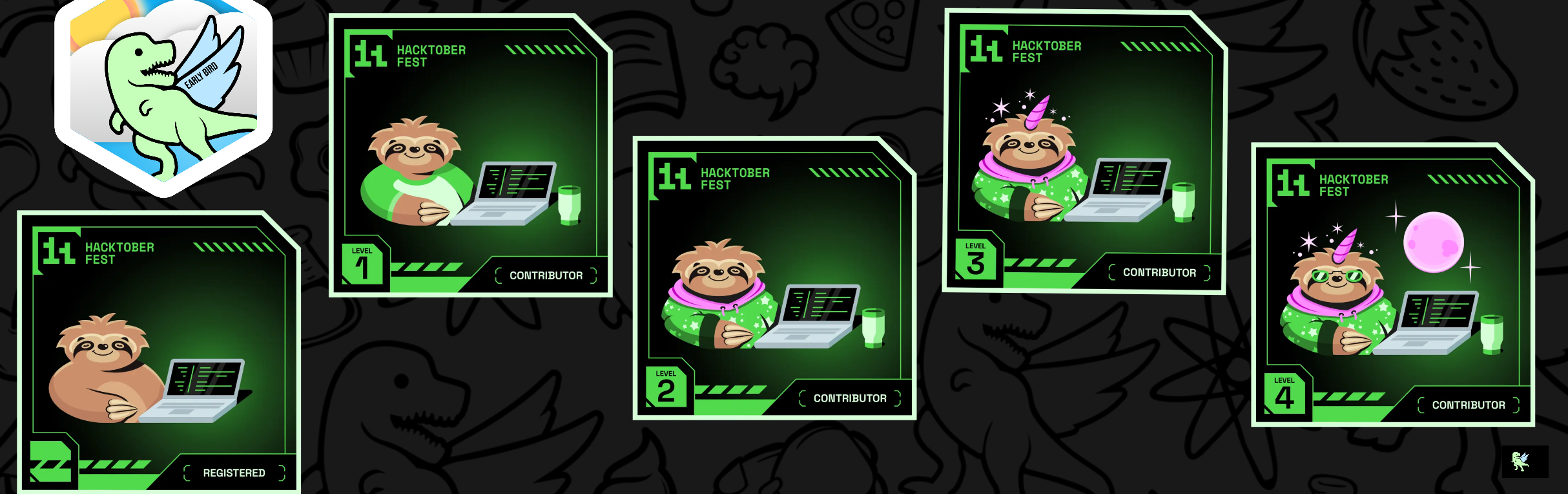 An image of @shivanjalikarande's Holopin badges, which is a link to view their full Holopin profile