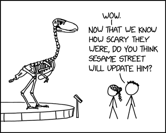 There has long been debate about Big Bird's species, with some experts claiming he was a canary, but recent genetic analysis places him firmly in Cariamiformes.